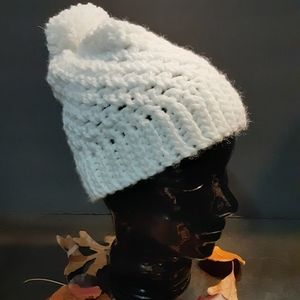 Handmade unisex winter hat adult